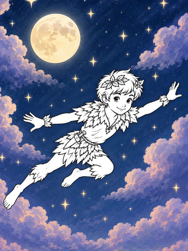Peter Pan scene